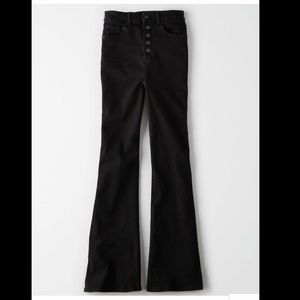 American Eagle Flare Bell Bottom High Waisted Jean